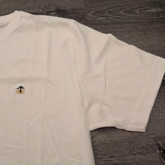 Brooks Brothers White T Shirt Men's Size L - Picture 2 of 4